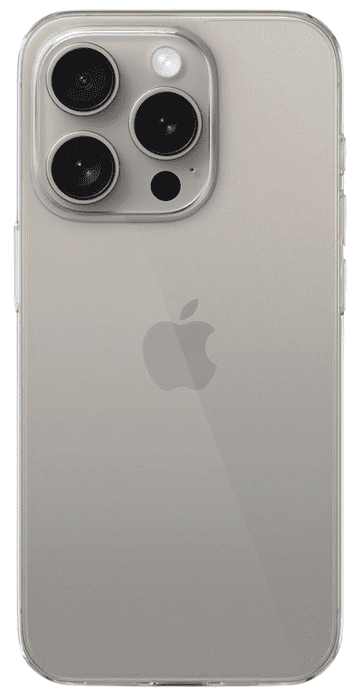 EPICO Hero kryt pre iPhone 15 Pro Max (Ultra) - transparentný, 81410101000001